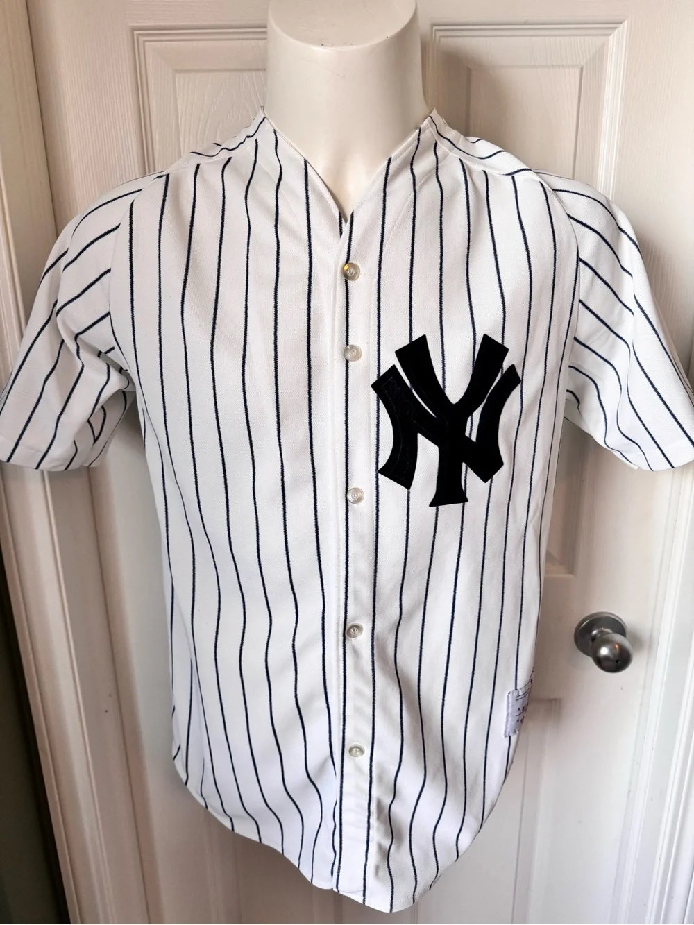 VTG 90’s CCM New York Yankees MLB Baseball Jersey Size Medium - Picture 4 of 12